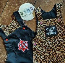 Load image into Gallery viewer, Fully Lined Cotton Poplin Dungarees'