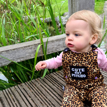 Load image into Gallery viewer, Fully Lined Cotton Poplin Dungarees'